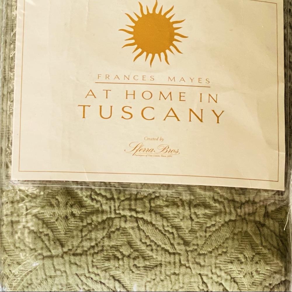 Frances Mayes Two Shams